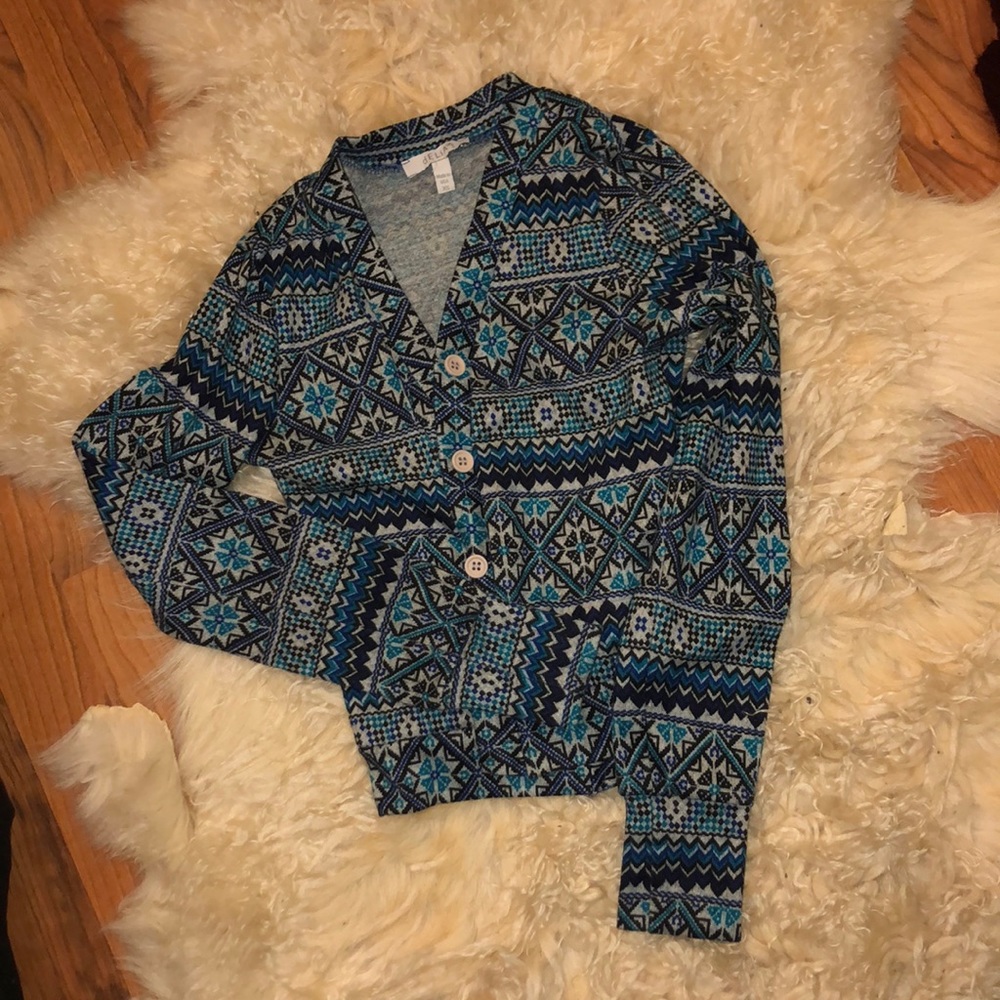 Crop Sweater Cardigan